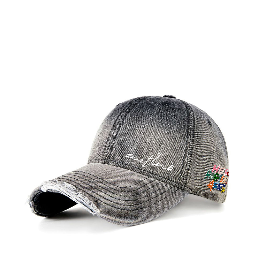 Her Hustlin A$$ Distress Hat