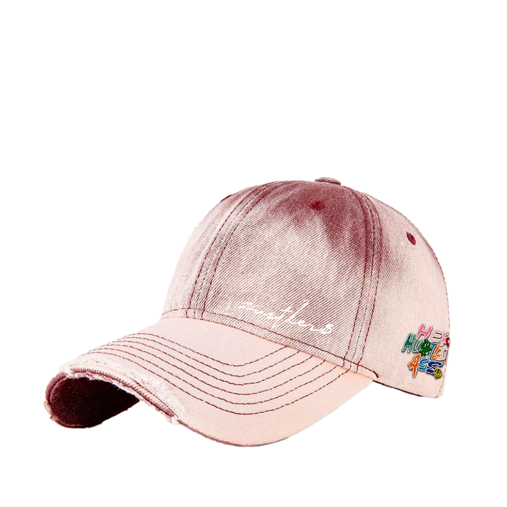 Her Hustlin A$$ Distress Hat